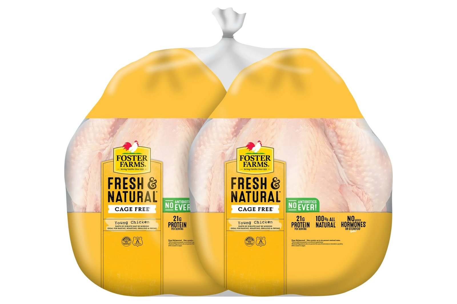 Foster Farms Fresh & Natural Cage Free Whole Chicken